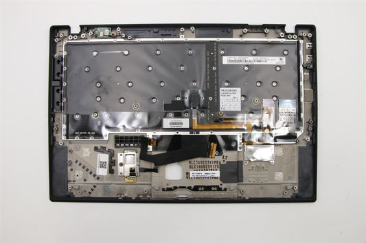 Lenovo Carbon X1 5th Keyboard Palmrest Top Cover US International Black 01LX510
