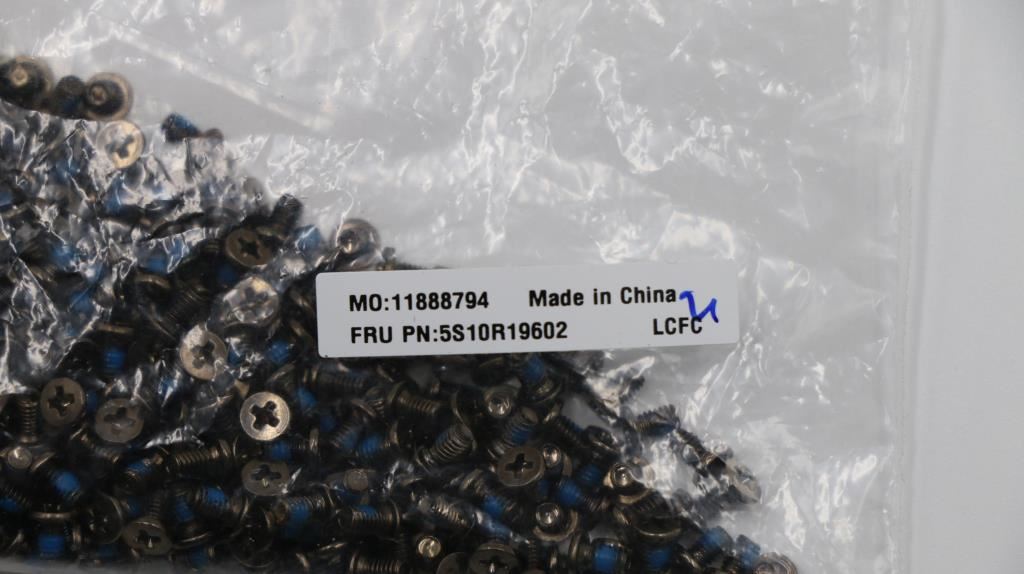 Lenovo 5S10R19602 SCREW Screw L 81EK 4L 4.5D 0.8T BNI NL