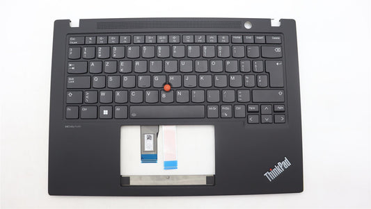 Lenovo ThinkPad T14s Gen 4 Keyboard Palmrest Top Cover Belgian Black 5M11J05854