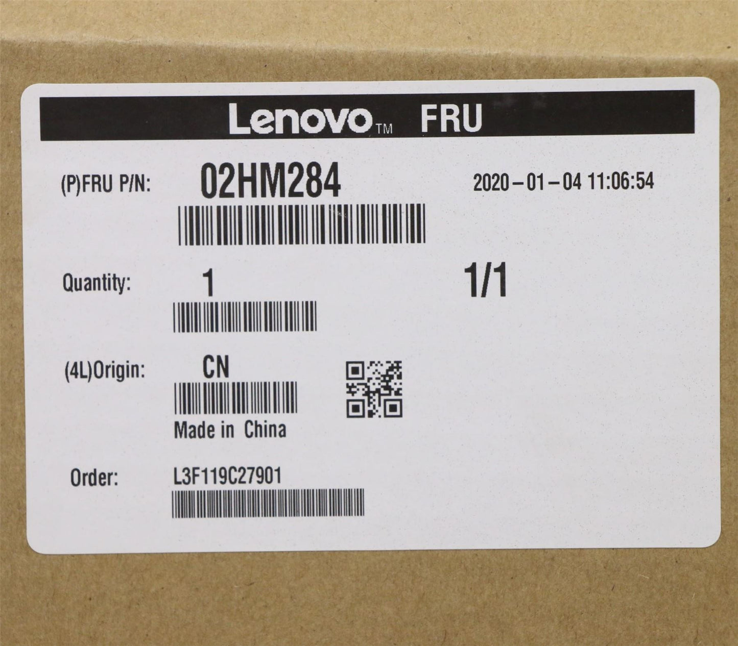 Lenovo MECH_ASM Ccov,FRA/ENG,BLKBD,FPR,BK,LTN 02HM284