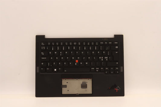 Lenovo Carbon X1 10th Palmrest Touchpad Cover Keyboard Nordic Black 5M11H44247