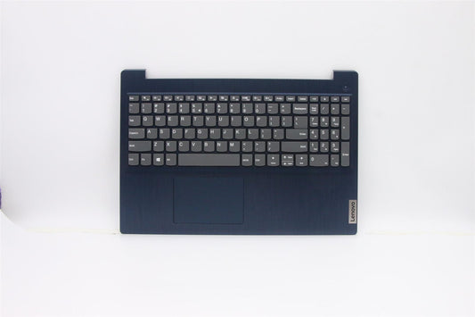 Lenovo IdeaPad 3-15ARE05 Palmrest Cover Touchpad Keyboard Blue 5CB0X57560