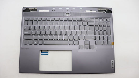 Lenovo Legion S7 16IRH8 Keyboard Palmrest Top Cover US Europe White 5CB1L67959