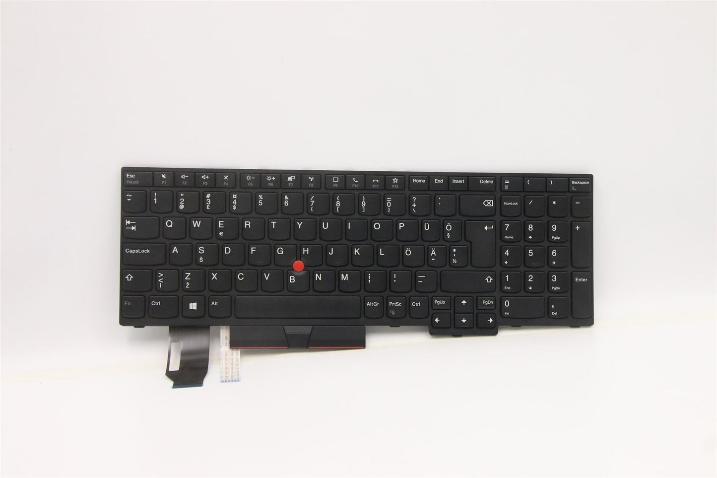 Lenovo ThinkPad P15s 2 T15 2 T15 Keyboard Estonian Black 5N20V78176