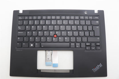 Lenovo ThinkPad T14s Gen 4 Keyboard Palmrest Top Cover Black Backlit 5M11L59441