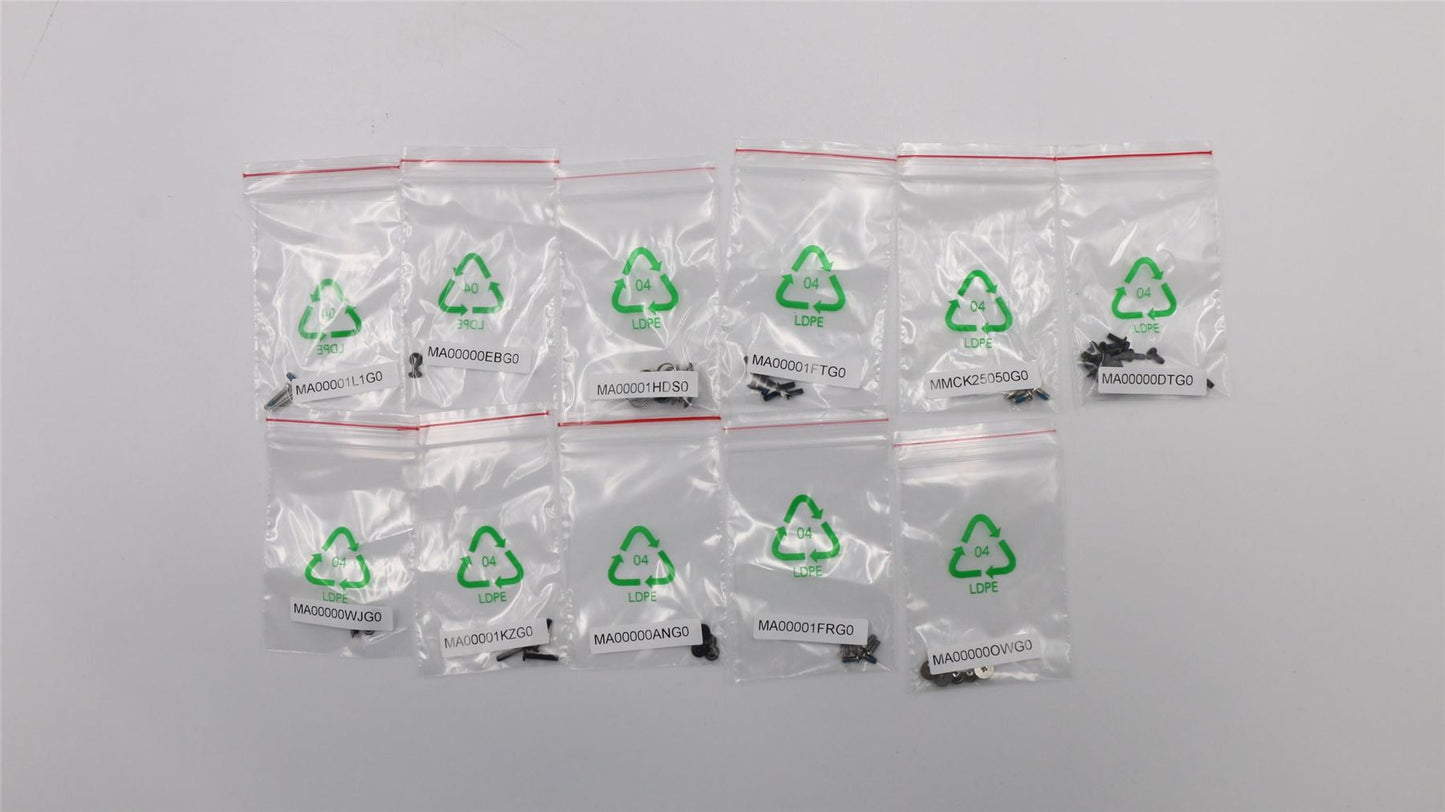 Lenovo Yoga 720-15IKB Screw Set Kit 5S10N67936