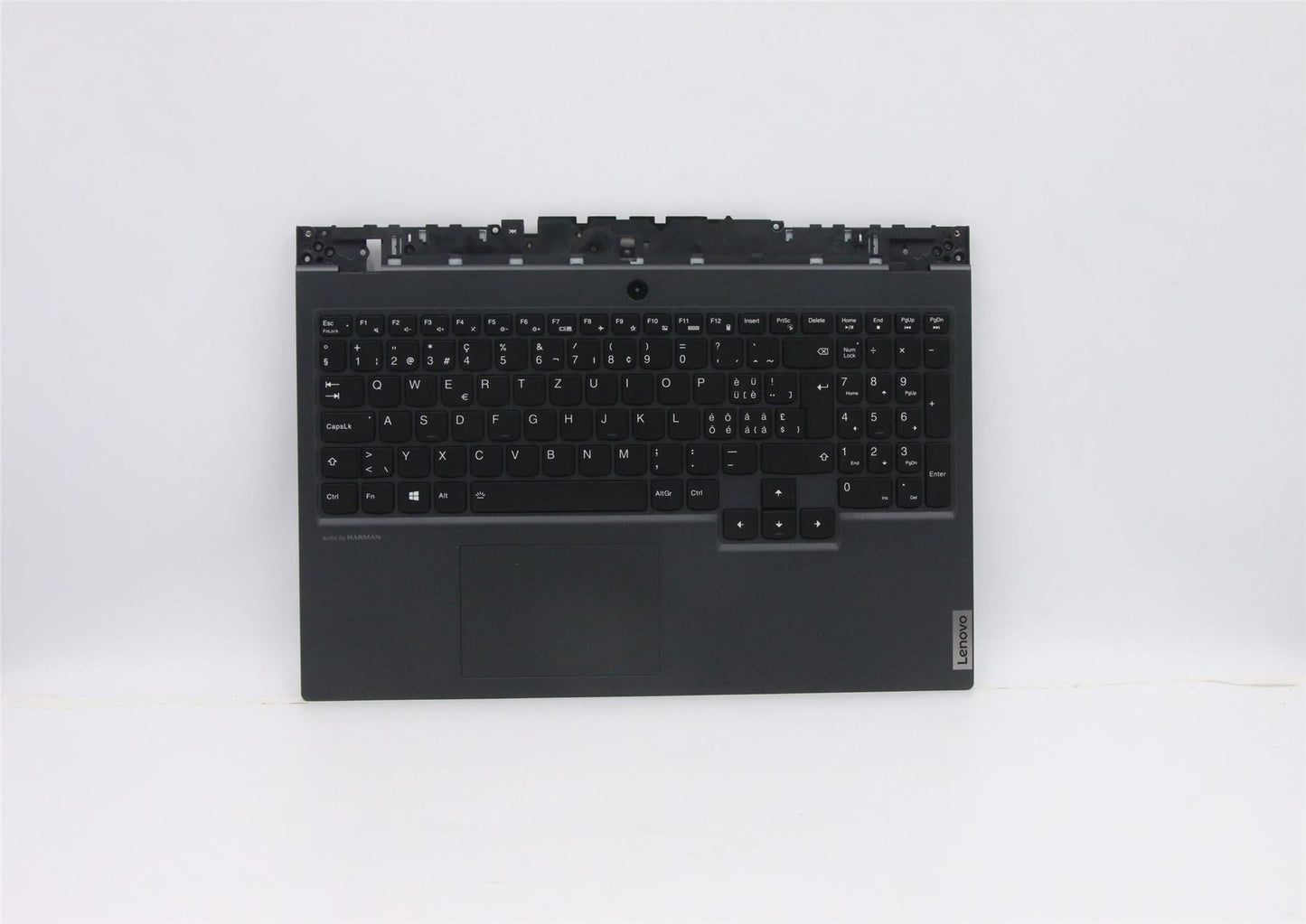Lenovo 5 15ARH05 Palmrest Cover Touchpad Keyboard Switzerland Black 5CB0Z27731