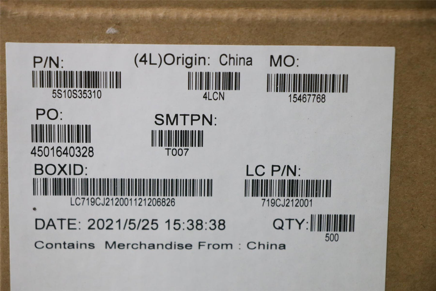 Lenovo SCREW SCREW L 82JF 2D 3L K 4.5D 0.5T 5S10S35310