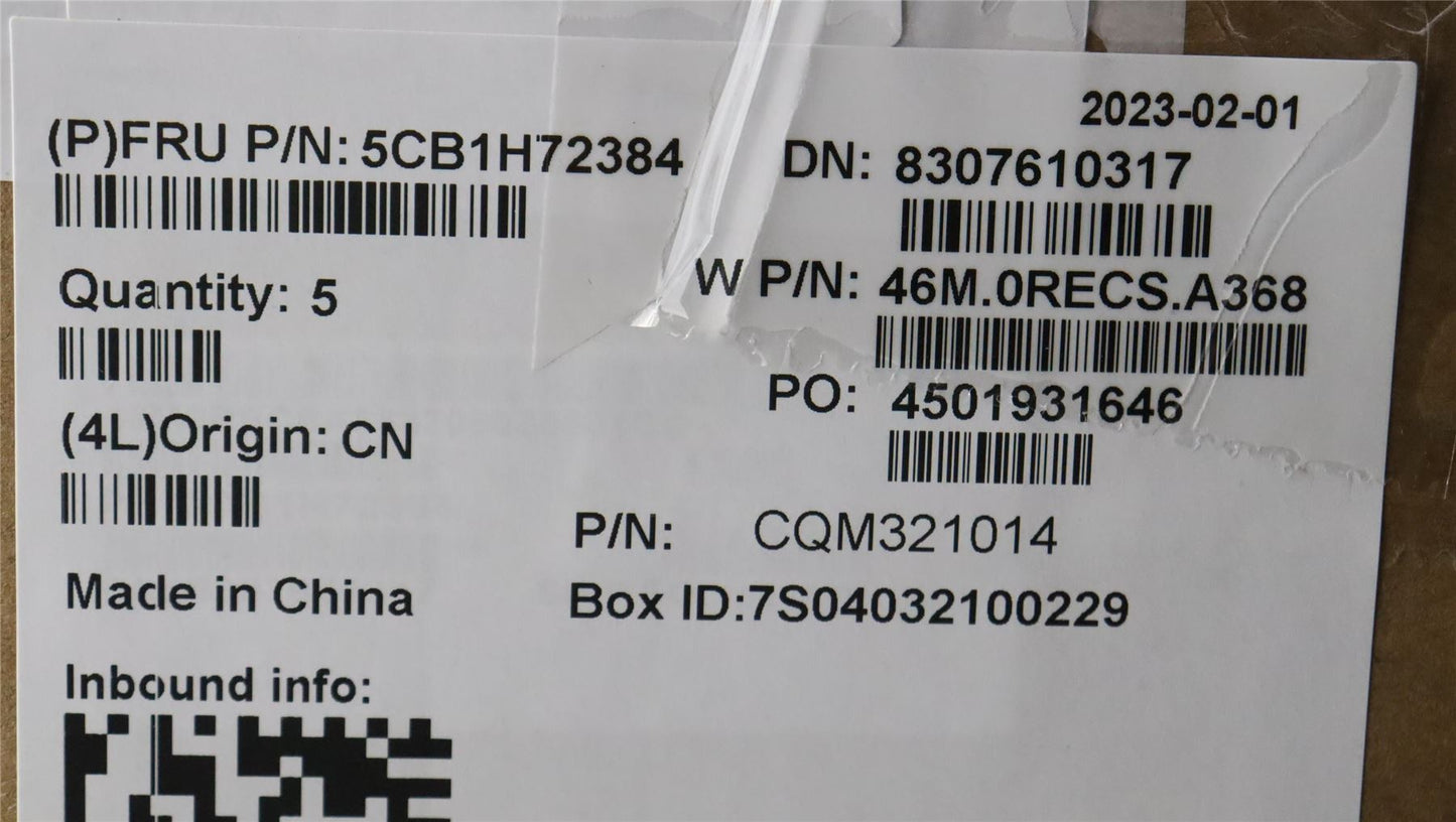 Lenovo Upper Case ASM_ITA W 82R9 SB 5CB1H72384