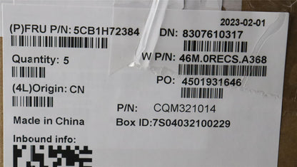 Lenovo Upper Case ASM_ITA W 82R9 SB 5CB1H72384