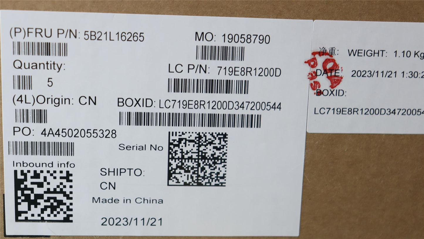 Lenovo IdeaPad 3 14IRU8 Motherboard Mainboard UMA INTELI51335U 8G 5B21L16265