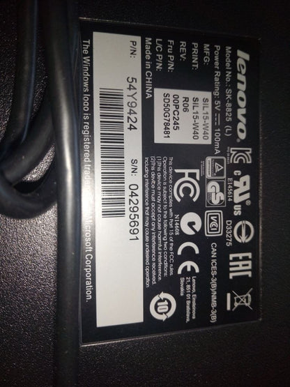 Lenovo NetVista,USB,LAS 54Y9424