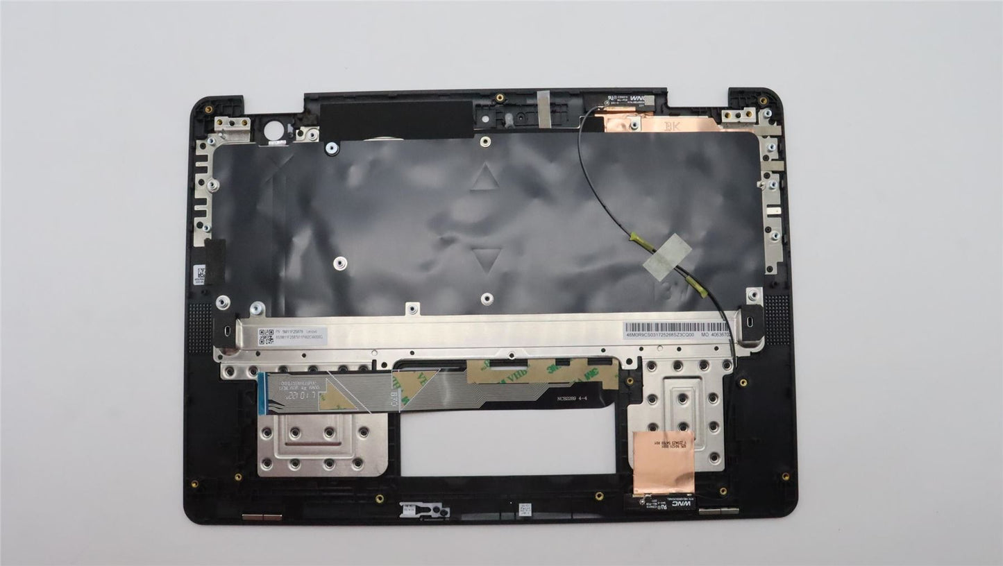 Lenovo 13w Gen 2 Keyboard Palmrest Top Cover Spanish Black 5M11F25879