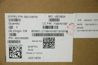 Lenovo WIN,i5-8265U,8G,9560,yTPM2 5B21C98745