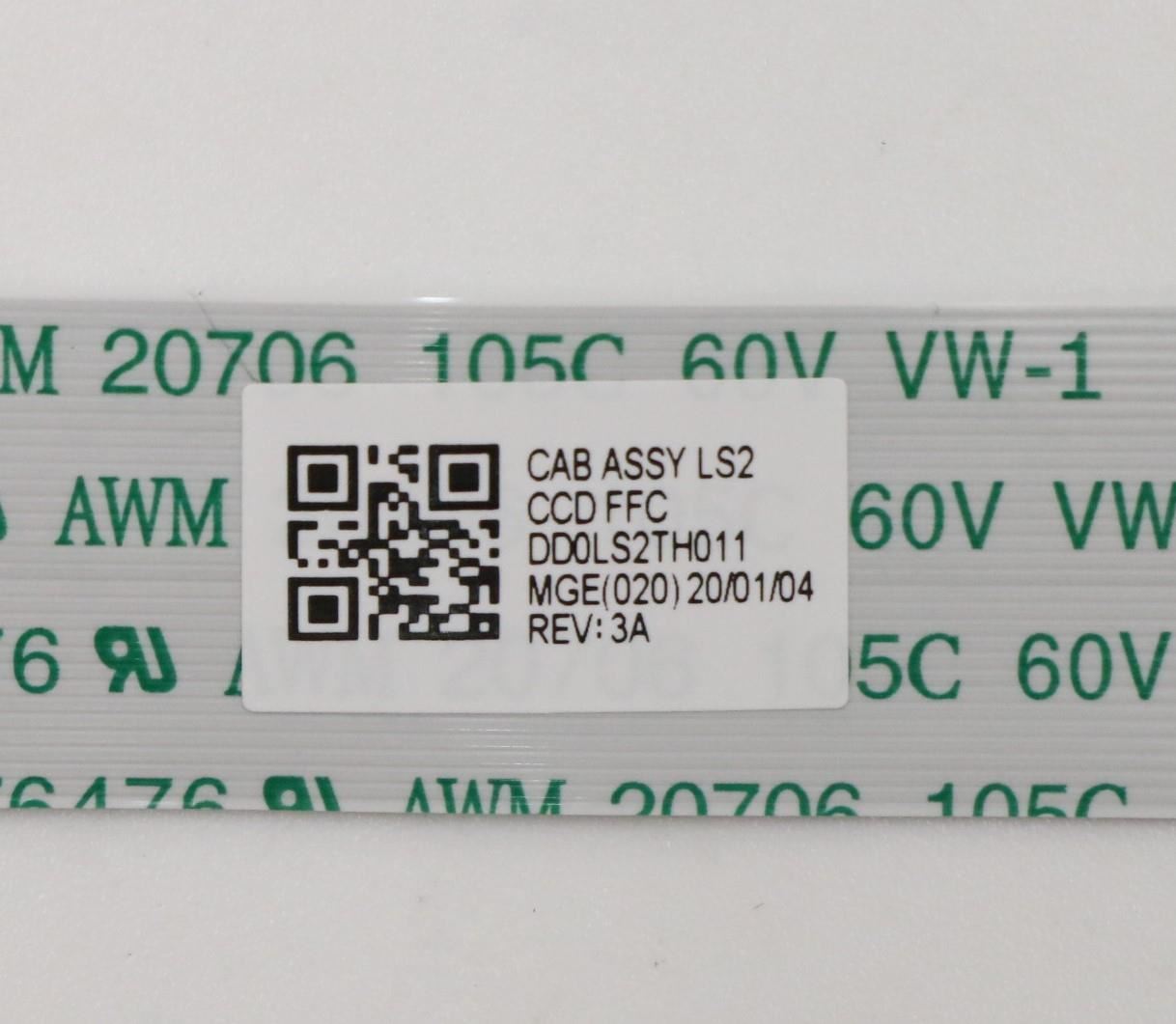 Lenovo Yoga 7-14IIL05 Cable Webcam Camera 5C10S30028