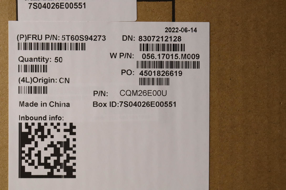 Lenovo W 21AT SG Touchpad Board 5T60S94273