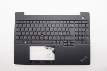 Lenovo ThinkPad E16 Gen 1 Keyboard Palmrest Top Cover Russian Grey 5M11H94802