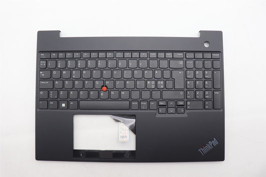 Lenovo ThinkPad E16 Gen 1 Keyboard Palmrest Top Cover Russian Grey 5M11H94802