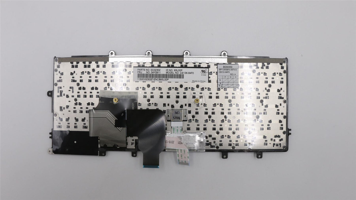Lenovo ThinkPad X240 X250 X260 Keyboard French Black 04Y0911