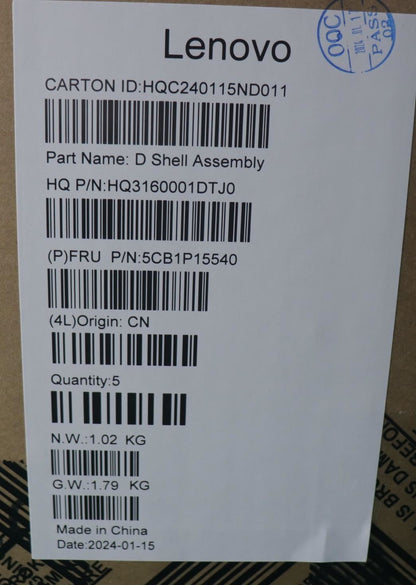 Lenovo Lower Case H83AUTTNormal 5CB1P15540