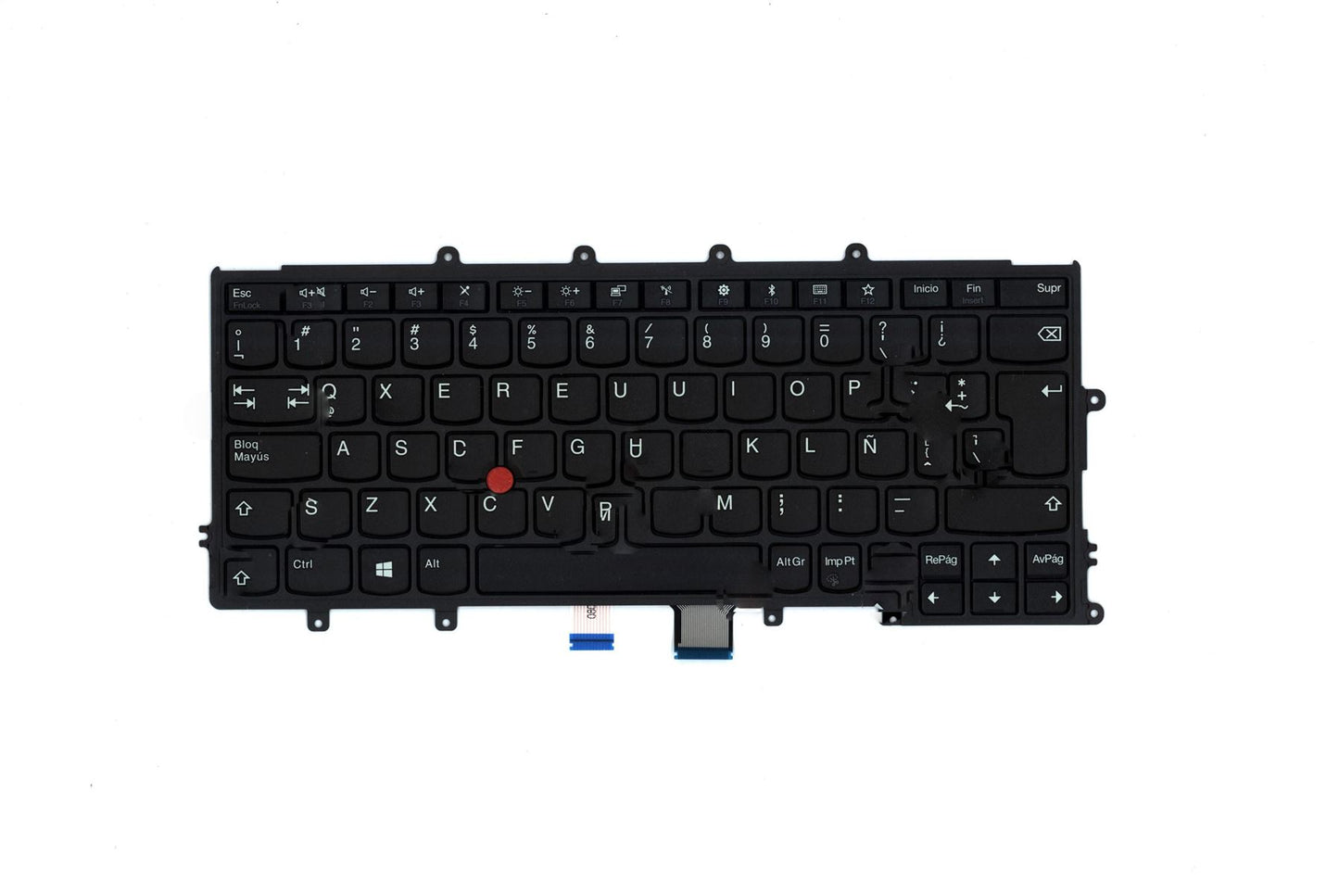 Lenovo ThinkPad X270 A275 Keyboard Latin Spanish Black 01EN551