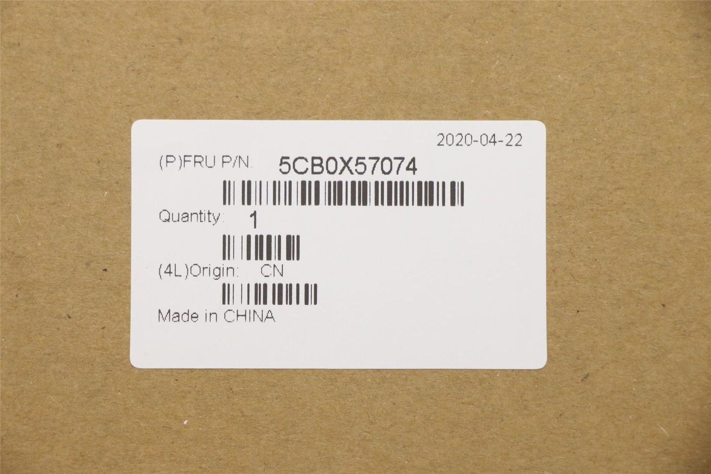 Lenovo V15-IIL Keyboard Palmrest UK Iron Grey 5CB0X57074