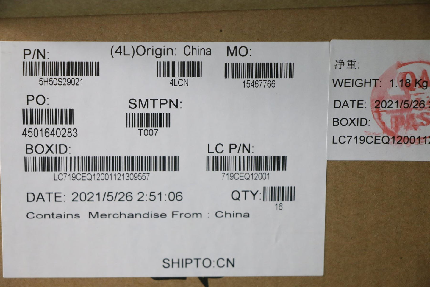 Lenovo Hinge L 82N3 BLUE 5H50S29021