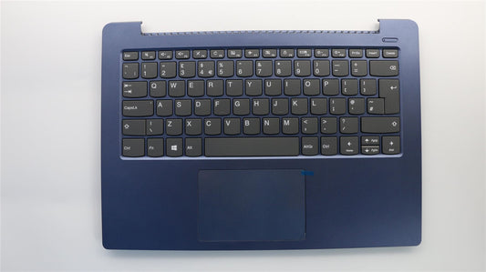 Lenovo IdeaPad 330S-14IKB 330S-14AST Tastatur Handballenauflage UK Liquid Blue 5CB0R07645