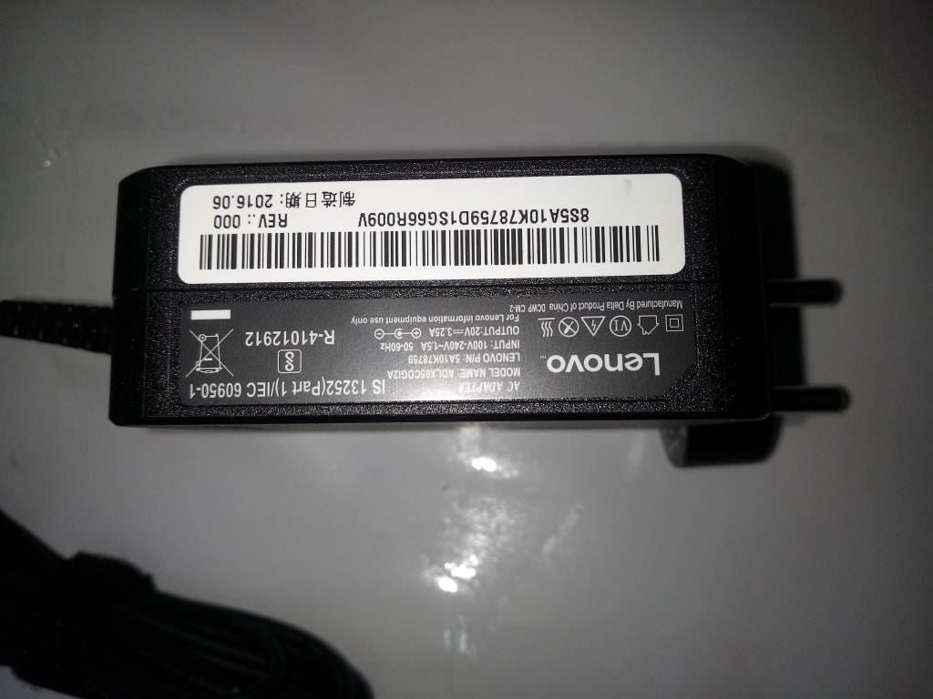 Lenovo ADLX65CCGI2A 20V3.25A AC Charger Adapter 5A10K78760