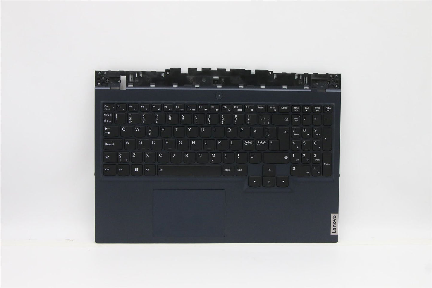 Lenovo 5 15ACH6H Palmrest Cover Touchpad Keyboard Nordic Black 5CB1C74822