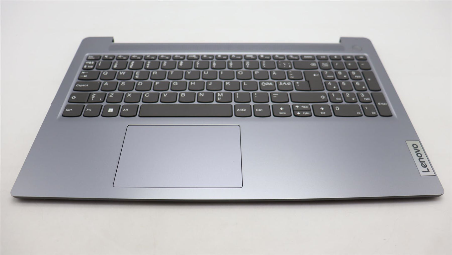 Lenovo IdeaPad 3 15IRU8 Palmrest Cover Touchpad Keyboard Nordic 5CB1L45763