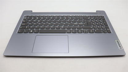 Lenovo IdeaPad 3 15IRU8 Palmrest Cover Touchpad Keyboard Nordic 5CB1L45763