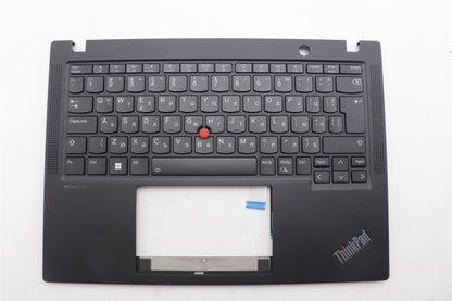 Lenovo ThinkPad X13 Gen 4 Keyboard Palmrest Top Cover Bulgarian Black 5M11H94367