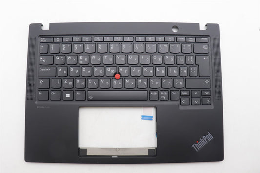 Lenovo ThinkPad X13 Gen 4 Keyboard Palmrest Top Cover Bulgarian Black 5M11H94367