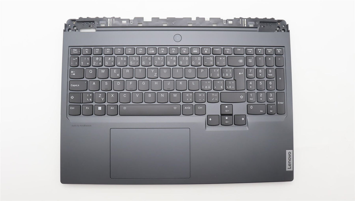 Lenovo Legion 7 16IRX8H Palmrest Cover Touchpad Keyboard Grey 5CB1L09900