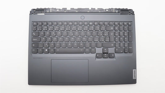 Lenovo Legion 7 16IRX8H Palmrest Cover Touchpad Keyboard Grey 5CB1L09900
