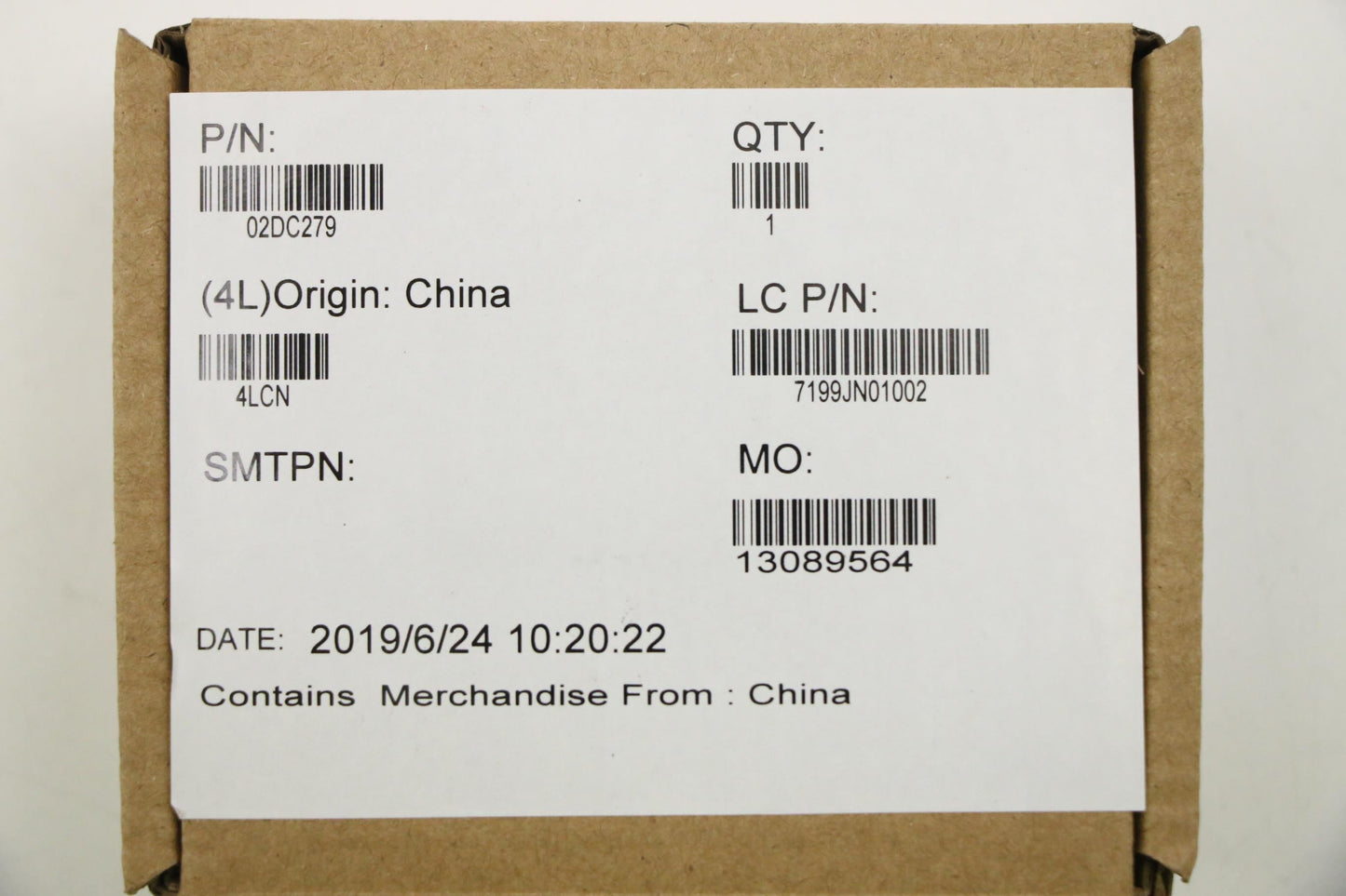 Lenovo FRU Sub Card MIC NCam Subcard Microphone Board 02DC279
