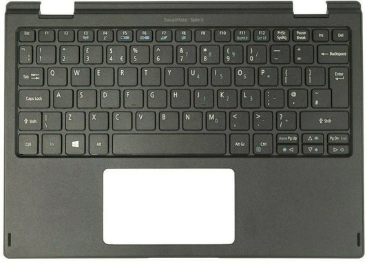 Acer Travelmate B118-R B118-RN Palmrest Cover Keyboard UK Black 6B.VFZN7.029