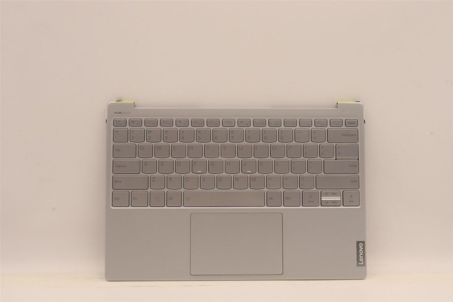 Lenovo Yoga 7 13IAP7 Palmrest Cover Touchpad Keyboard US Cloud Grey 5CB1J31128