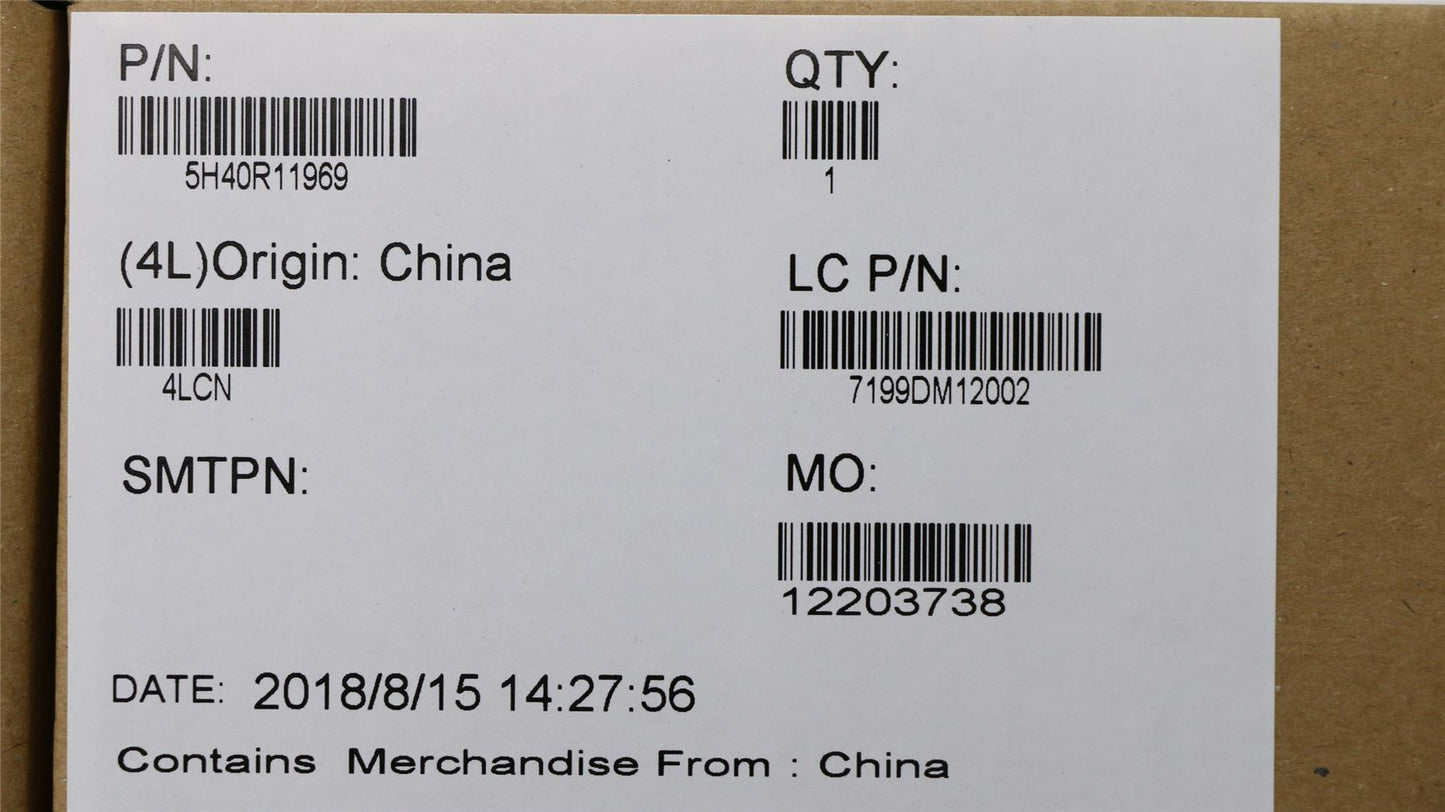 Lenovo 5H40R11969 Heatsink L 81EU KBL_R for DIS