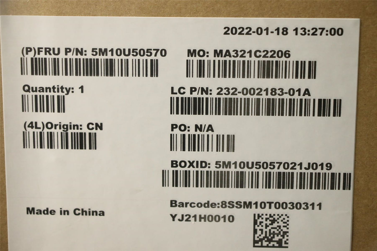 Lenovo panel,Touch,ES8.0,A550-27IMB 5M10U50570