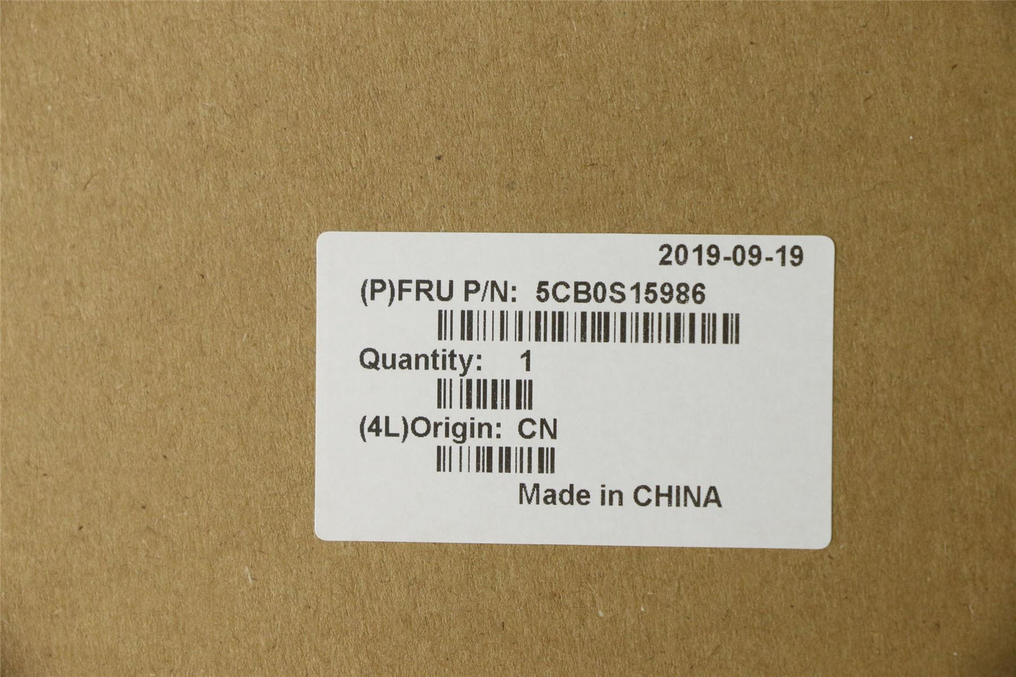 Lenovo UpperCase C81J7BK FP w/BLKB SW 5CB0S15986
