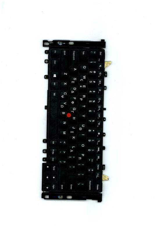 Genuine Lenovo ThinkPad Yoga Keyboard Greek Black Backlit 04Y2633