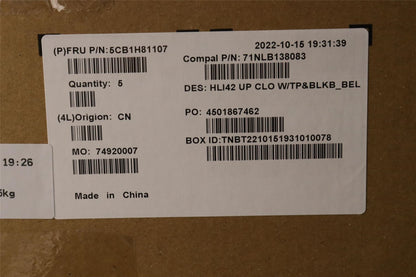 Lenovo IdeaPad 5 14IAP7 5 14ARH7 Palmrest Cover Touchpad Keyboard 5CB1H81107