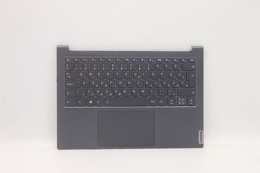 Lenovo Yoga 7 14ACH5 D Palmrest Cover Touchpad Keyboard Hungarian 5CB1D34500