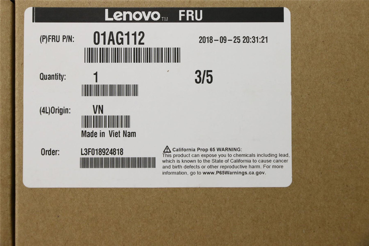 Lenovo ThinkServer TS150 P320 CPU Processor 01AG112