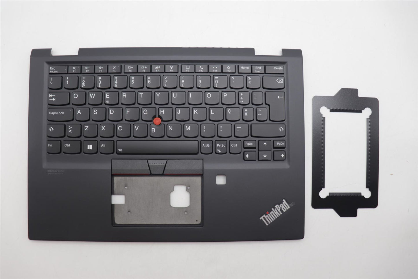 Lenovo Yoga X13 1 Keyboard Palmrest Top Cover Portuguese Black 5M10Y85868