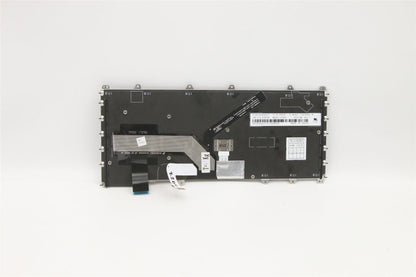 Genuine Lenovo ThinkPad Yoga 370 Keyboard Arabic Silver Backlit 01EN432