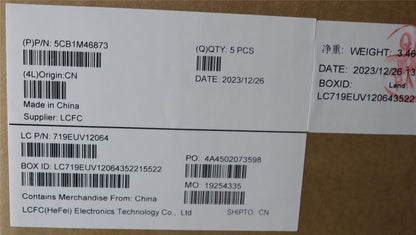 Lenovo IdeaPad 3 15IRH8 Palmrest Cover Touchpad Keyboard UK Backlit 5CB1M46873