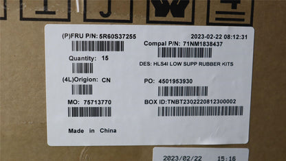 Lenovo RUBBER Low support rubber C 82XD 10pcs 5R60S37255